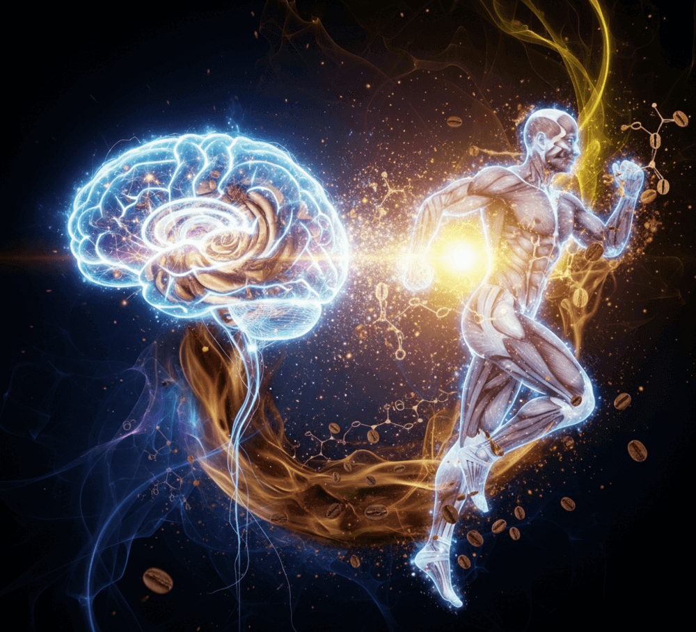 A cafeína estimula o cérebro e o corpo. Se consumido na medida certa, o café faz bem para a saúde.